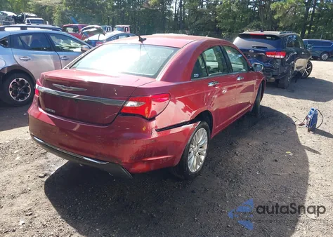2011 Chrysler 200 Limited from USA, damaged, VIN 1C3BC2FG7BN505401